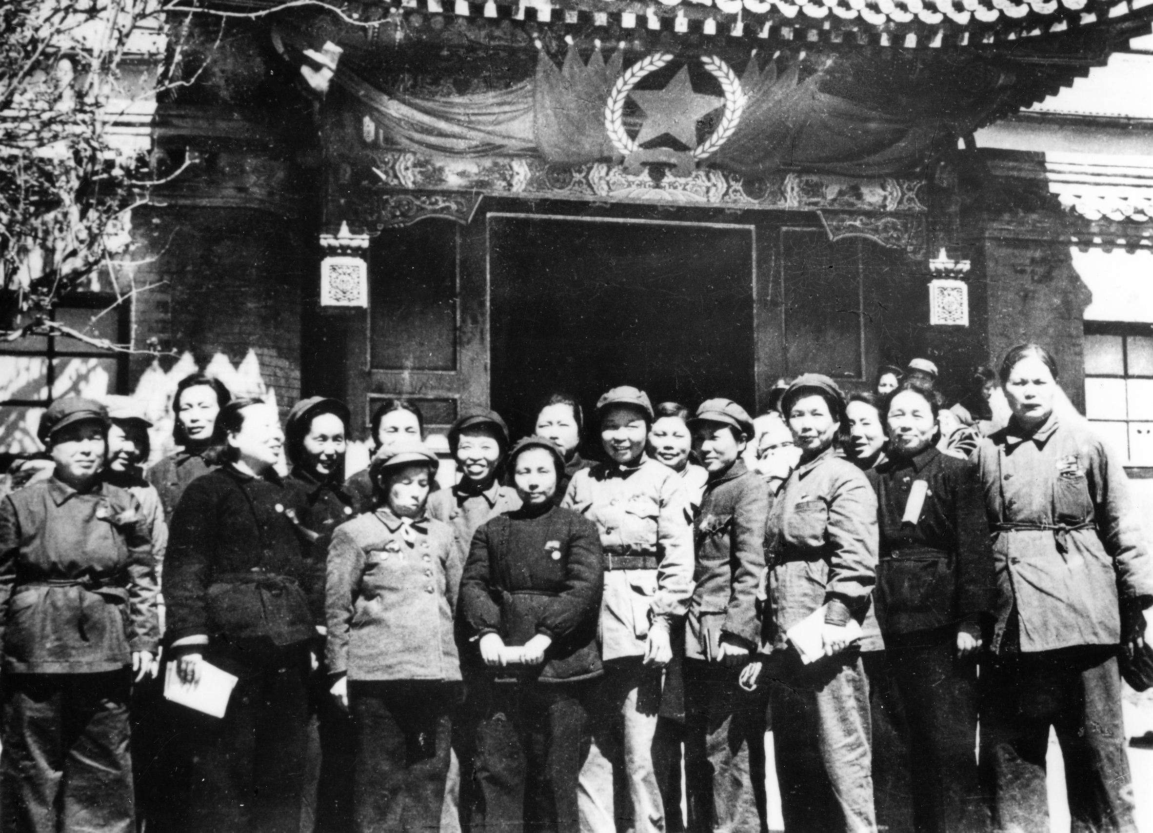 参加过长征的部分红军女战士